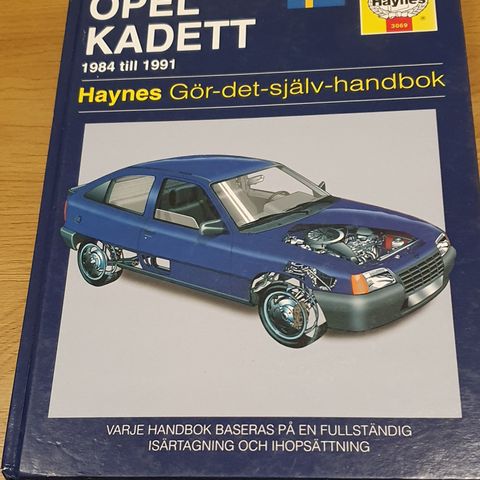 Haynes - Opel Kadett 1984 til 1991