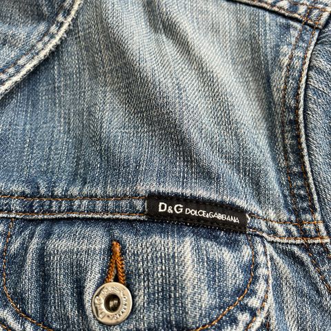 Vintage Dolce & Gabbana Ittierre denim jakke