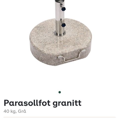 Parasollfot 40 kg