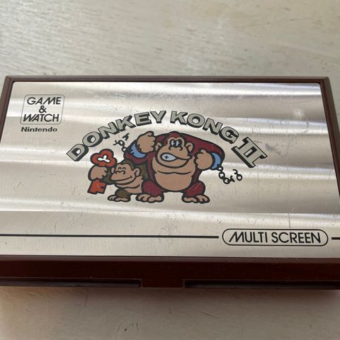 Donkey Kong II Game&Watch Multiscreen Spillkonsoll