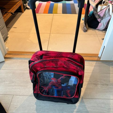 Trillekoffert/sekk Spiderman