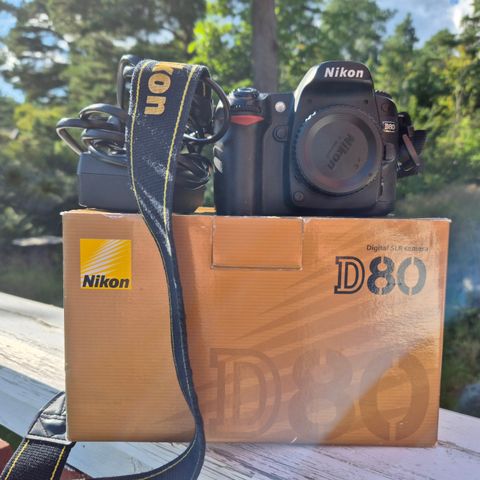 Nikon D80 kamerahus