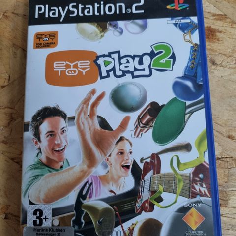 (Kan fås gratis) PS2 EyeToy Play 2