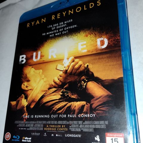 Buried, på Blu-ray