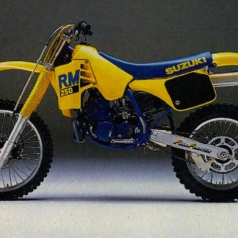 Suzuki RM 125/250 (1986 til 1988) ø. Kjøpt