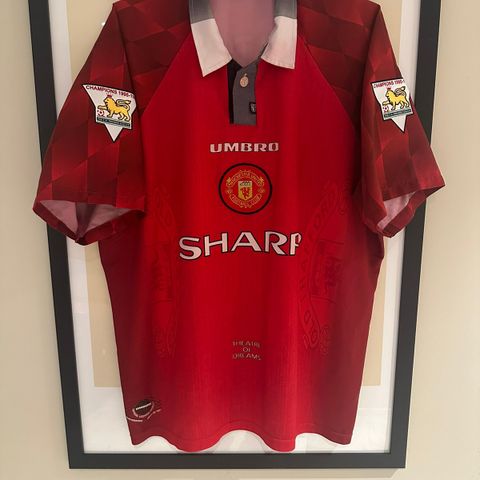 Orginal 96/97 Manchester United #7 Cantona XL