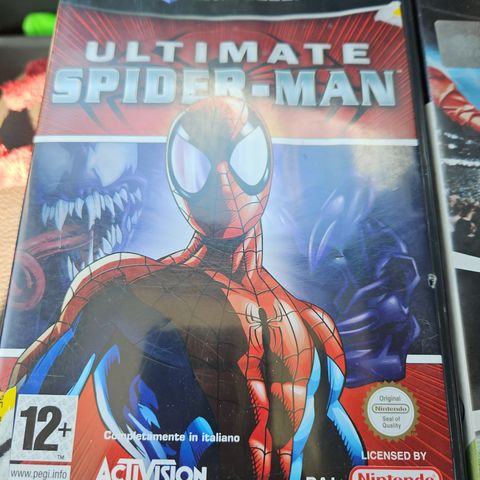 Ultimate Spider Man (og Fifa) Gamecube Pal