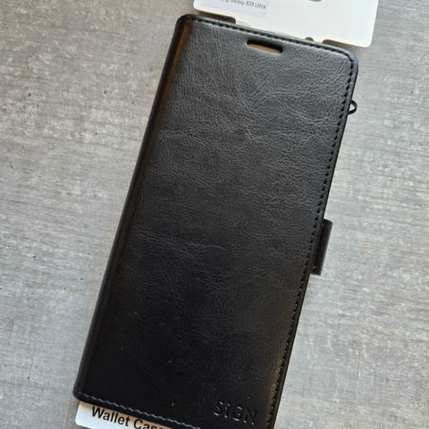 S23 ultra case, lommebok, deksel, etui - Helt ny!