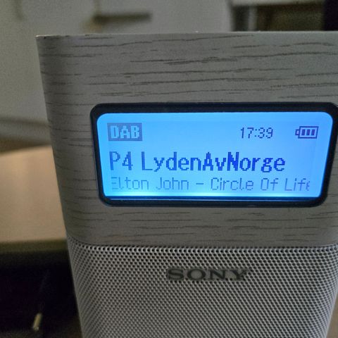 SONY DAB+ RADIO