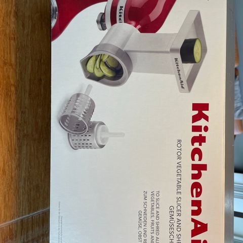 KitchenAid -  Grønnsakskutter - Rive- og kuttetilbehør