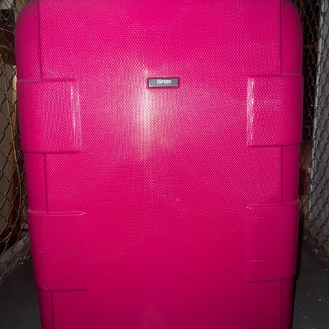Stor rosa koffert