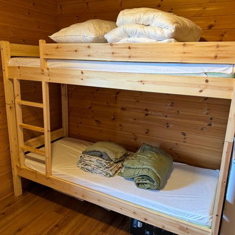 Køyeseng  Bunkbed with bedding