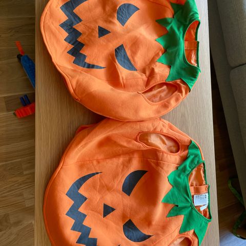 Halloweenkostyme str 2-10 år