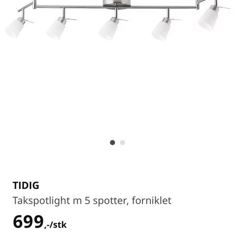 Tidig spotlight IKEA