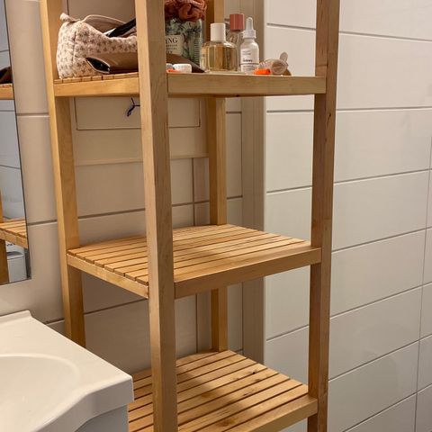 6-tier wooden shelving