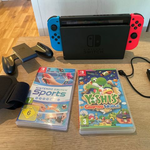 Nintendo switch med to spill