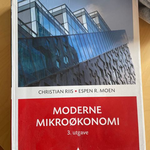 Moderne mikroøkonomi 3. utgave