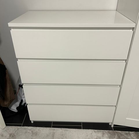 IKEA Malm kommode 4 skuffer selges