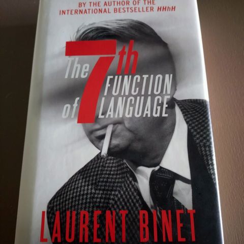 The 7th Function of Language, Laurent Binet, signert