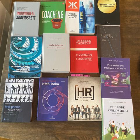 Bøker i HR og personalledelse