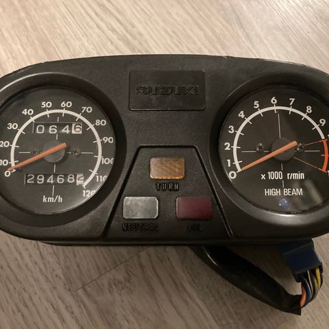 Suzuki TS50X Speedometer