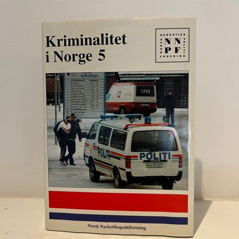 Boken «Kriminalitet i Norge 5» utgitt av NNPF