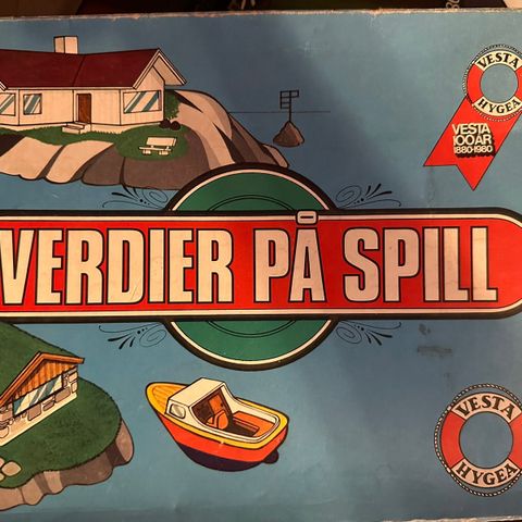 Retro brettspill - Verdier på spill