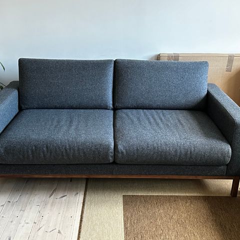 Bolia North Sofa 2½ seater sofa. Ull Qual Grey Melange