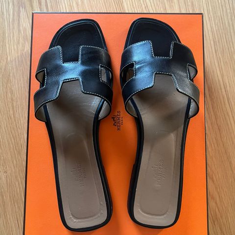 Hermes Oran sandaler - strl 39 1/2
