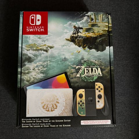 Nintendo Switch OLED TOTK Limited Edition 1TB MicroSD