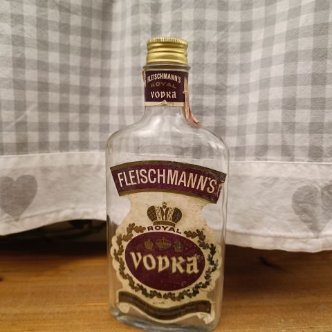 Fleischmann's vodkaflaske