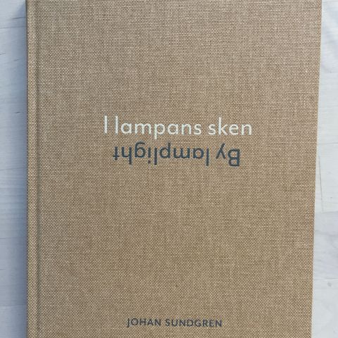 Signert: Johan Sundgren «I lampans sken» fotobok