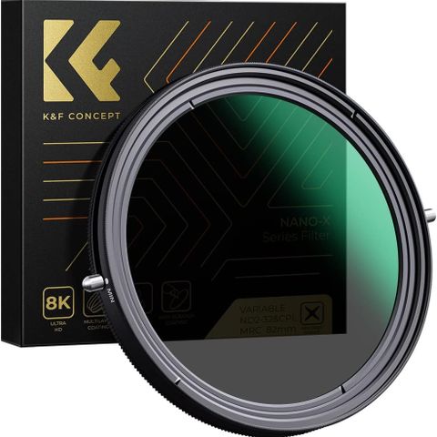 K&F Concept 72mm Variable ND Filter+CPL Circular Polarising Polarizer Filter