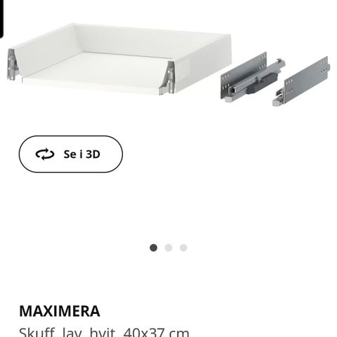 Maximera lav skuff, Ikea