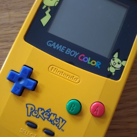 Gameboy Color Pokemon Special Edition