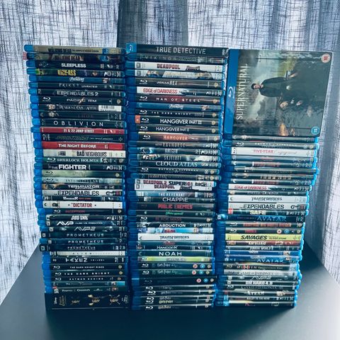 Blu-ray Samling Selges Billig