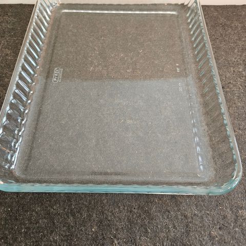 Pyrex ildfast form