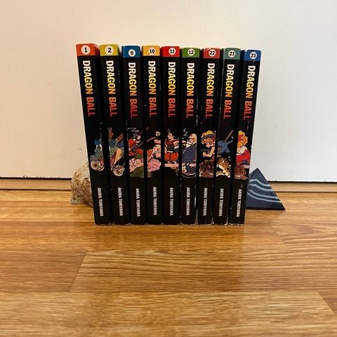 Førsteutgave av Dragonball manga av Akira Toriyama