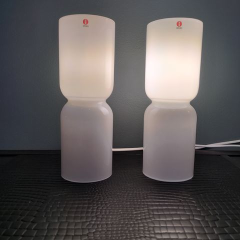 Iittala Lantern Bordlampe 25cm, Hvit