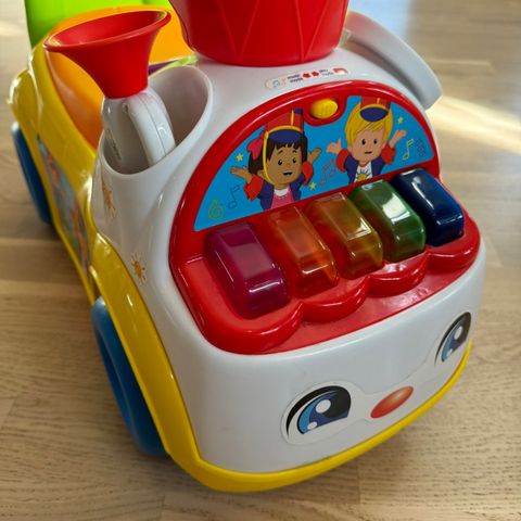 Fisher Price Little People gåbil med lyd og trompet