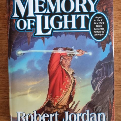 A Memory of Light, Robert Jordan og Brandon Sanderson, hardcover