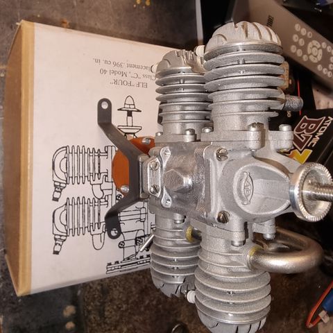 CL motor 6.5 ccm.  ELF 4syl .