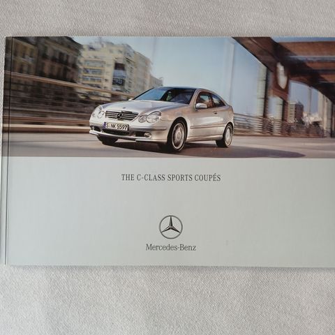 Mercedes-Benz C-Class Sports Coupe 03 mod brosjyre