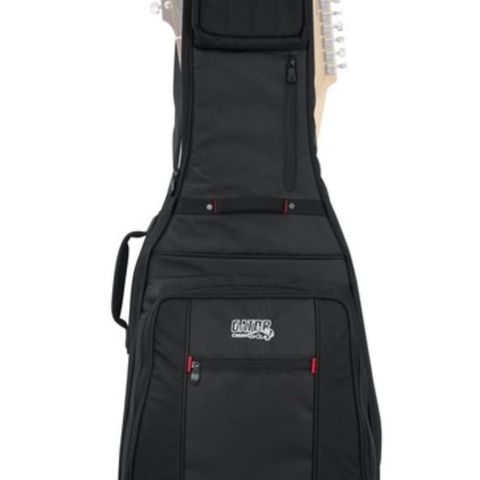 Gator Pro Go dobbel gigbag, gitarbag til akustisk og elektrisk gitar