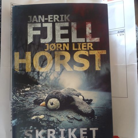 "Skriket" , signert av Fjell og Horst