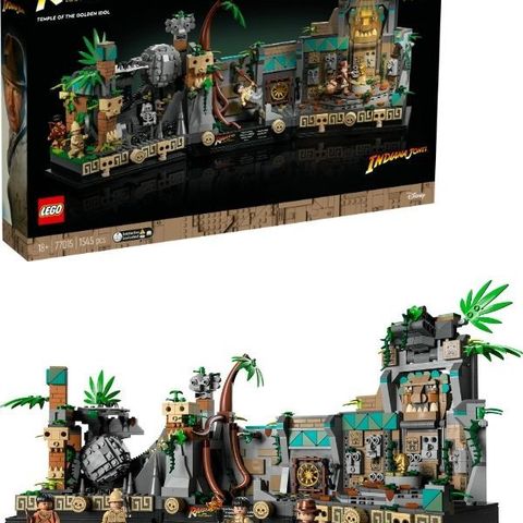 Lego Indiana Jones 77015 Den gyldne avgudens tempel