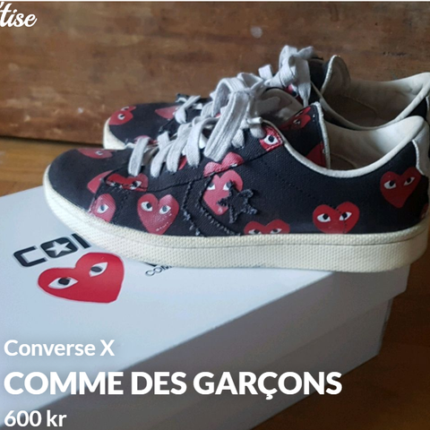 sneakers ConcerseXComme Des Garçons