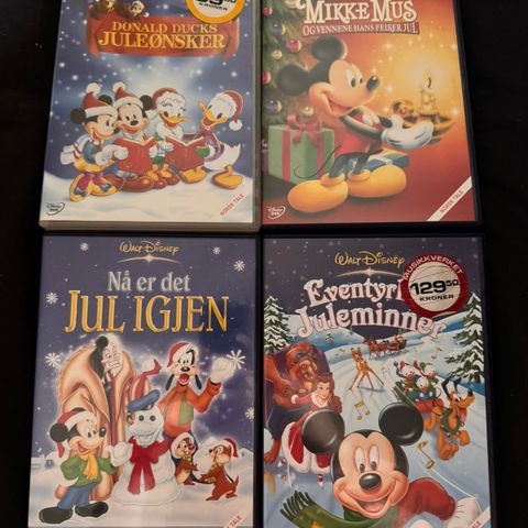 4 Disney-julefilmer