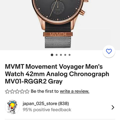MVMT Voyager klokke