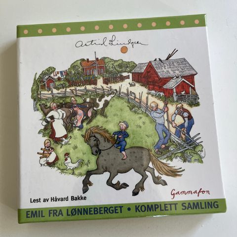 Lydbok Emil i Lønneberget komplett samling